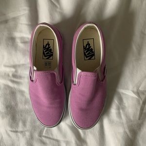 Pink/Purple Slip-On Vans